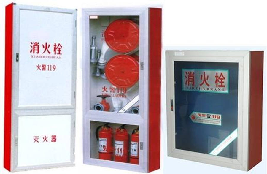 消防滅火工程消火栓滅火器材展示